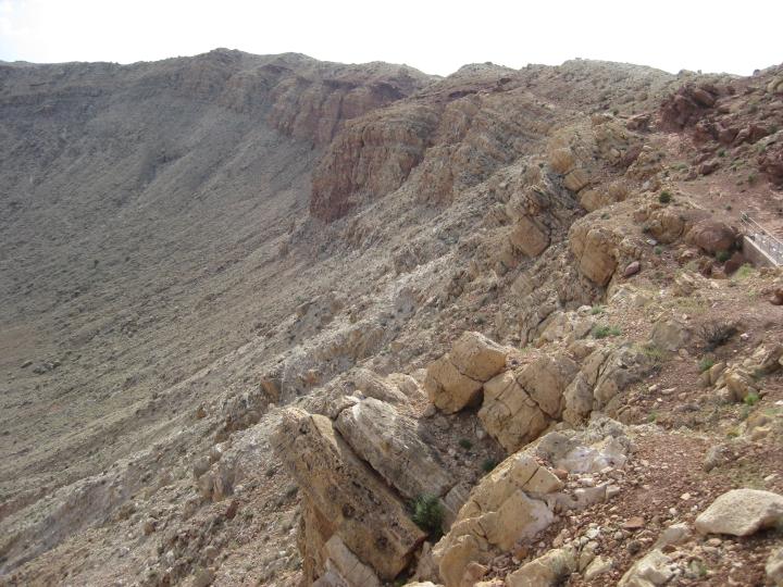This is in ARIZONA. The meteor site