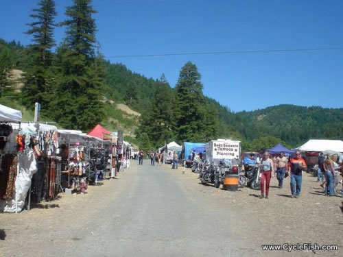 Redwood Run 2004 - Vendor Row