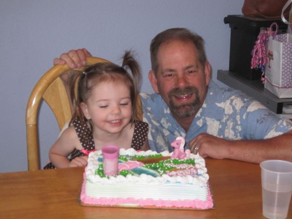 Kaitlynn &amp; Grandpa Lucky