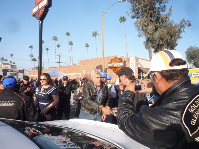 Jay Leno Meeting the Crowd