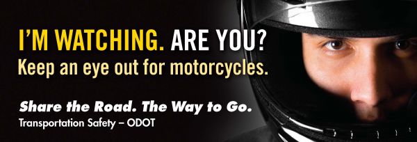 Ride safe message