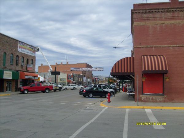 Sturgis main street, 2010