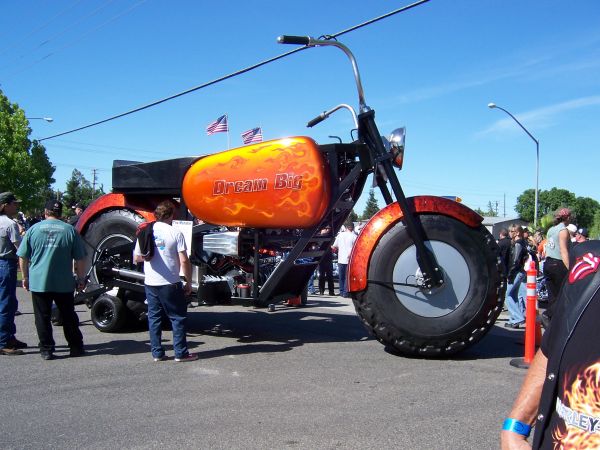 Now that is a big bike!