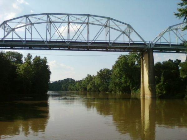 Bridge over the Colorado River in LaGrange, TX