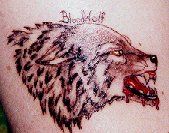 1st BloodWolf Tat