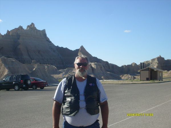 at the badlands