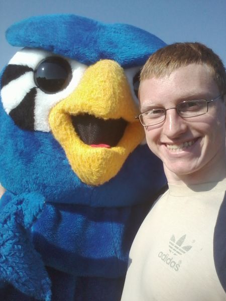 me with a random mascot i dont know 