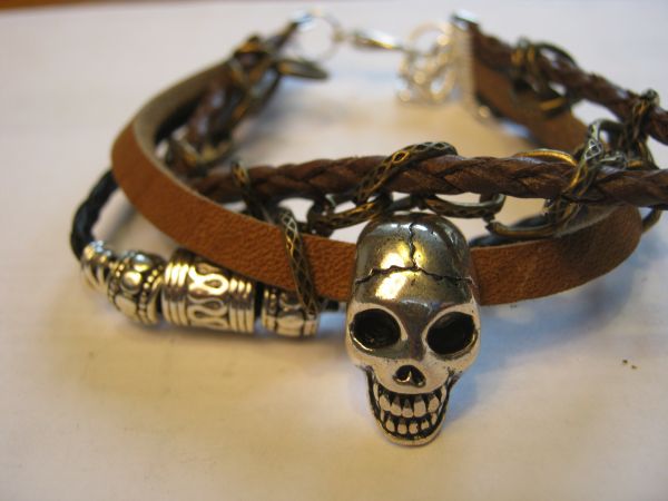 leather bracelet