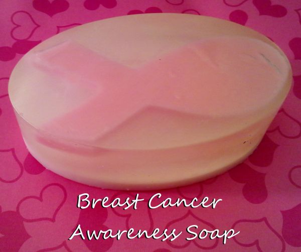 Pink Ribbon Soap