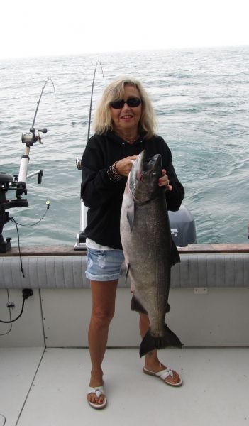 Fishing in Oswego NY Lake Ontario