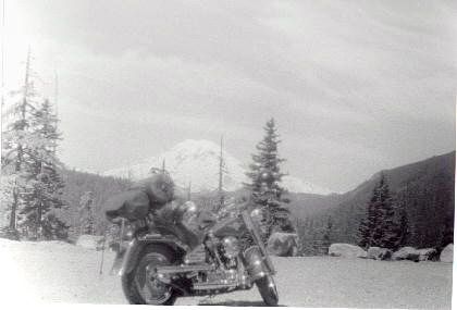 Pappy at St Helens on Whie Pass