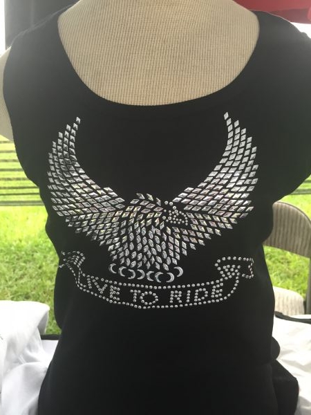 Live to Ride Eagle silver