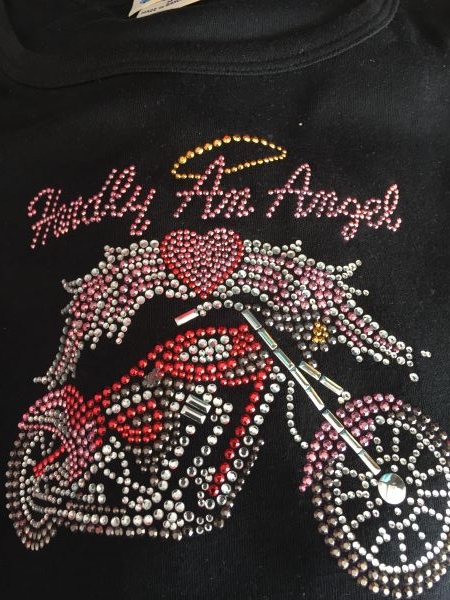 Hardly an Angel Bike w/ wings
