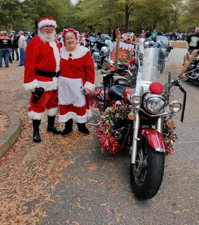 Santa at Toy for Tots