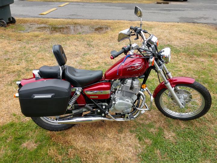 The Wife's 2012 Honda Rebel 250