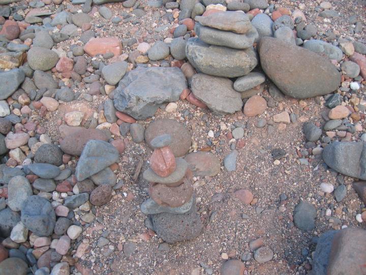 pile of rocks stupid