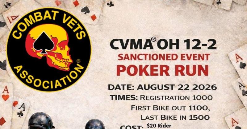 Combat Vets OH 12-2 Annual Poker Run