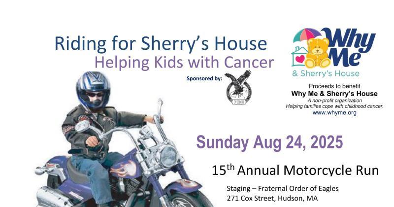 15th Annual Ride for Why Me-Sherry's House