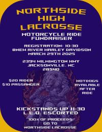 Northside High Lacrosse Motorcycle Ride Fundraiser