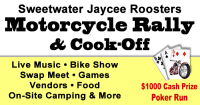  Jaycee  Rooster Motorcycle  Rally - Cook-off & Swap meet