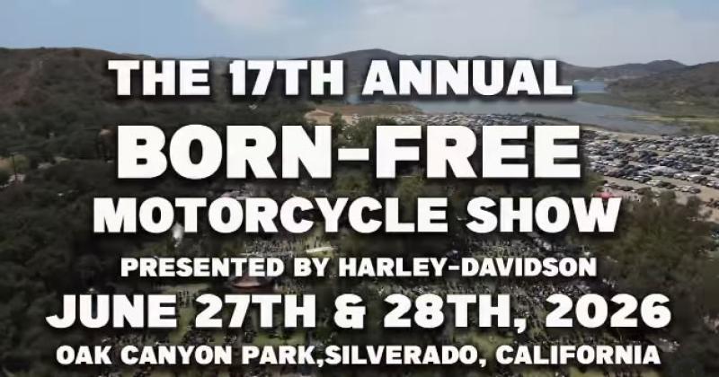 Born Free Motorcycle Show 2026