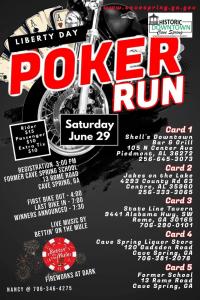 Cave Spring Poker Run 