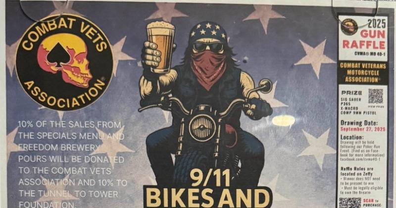 CVMA&reg; 9/11 Bikes and Pints Night