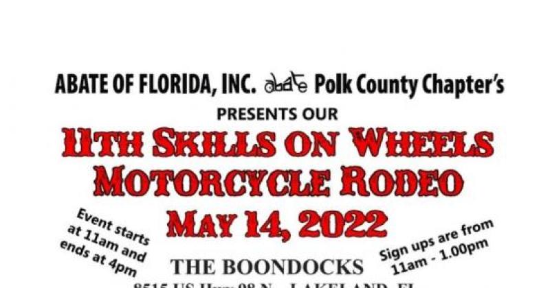 11th Skills On Wheels Motorcycle Rodeo