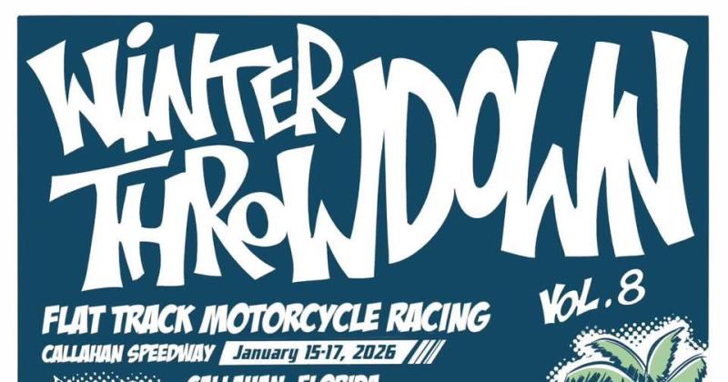 Winter Throwdown Flat Track Race Vol. 8