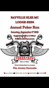 Bayville Elks #2394 Poker Run