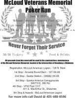 McLoud Veterans Memorial Poker Run