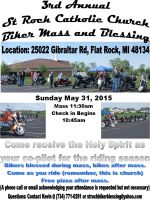 3rd Annual St. Roch Catholic Church Biker Mass and Blessing