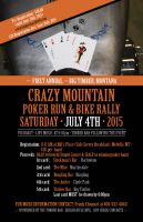 1st Annual Crazy Mountain Poker Run & Bike Rally