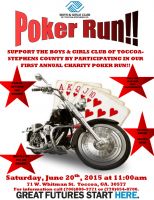 Boys & Girls Clubs of Toccoa-Stephens County's Charity Poker Run