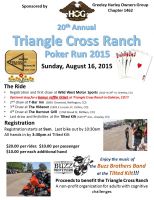 20th Annual Triangle Cross Ranch Poker Run