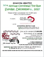 30th Annual ABATE Toy Run