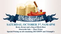 Octoberfest at Hermy's BMW and Triumph