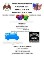 American Legion Riders Chapter 555 Fun Run