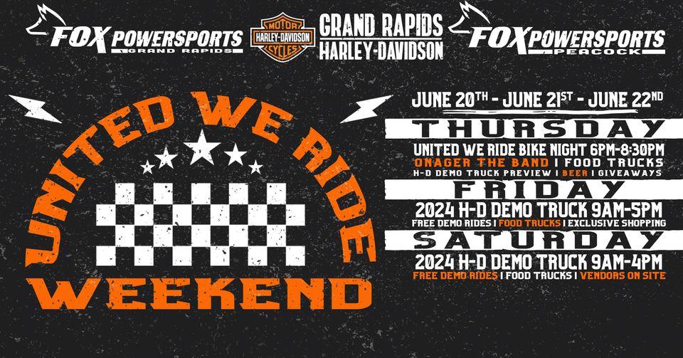 United We Ride Weekend @ GRHD