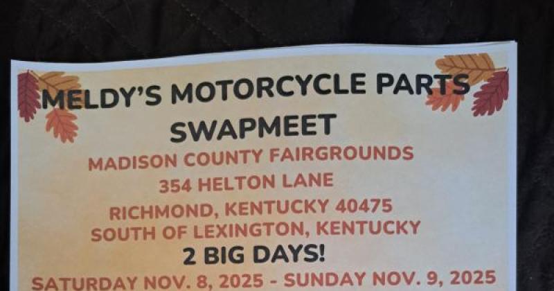 Meldy's Motorcycle Parts Swapmeet 