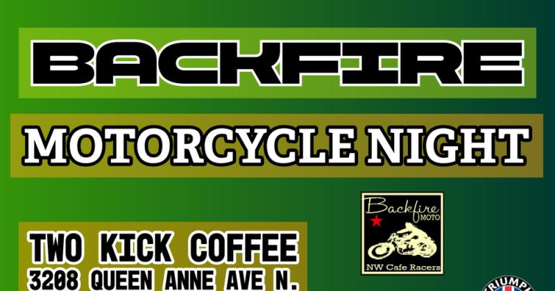 Backfire Motorcycle Night - April