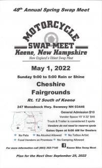 Keene Bike Swap Meet - Spring