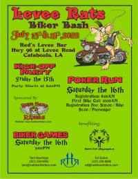 Levee Rat Biker Bash Poker Run