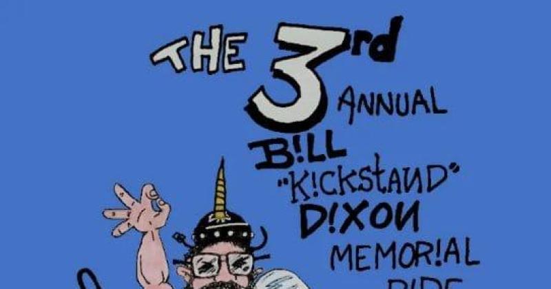 3rd Annual Bill “Kickstand” Dixon Ride to support Pancreatic disease research..