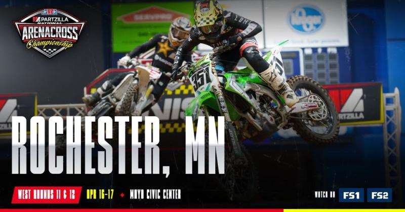 Partzilla Arenacross - Rounds 11 & 12 - Rochester, MN