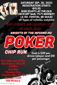 Poker Chip Run