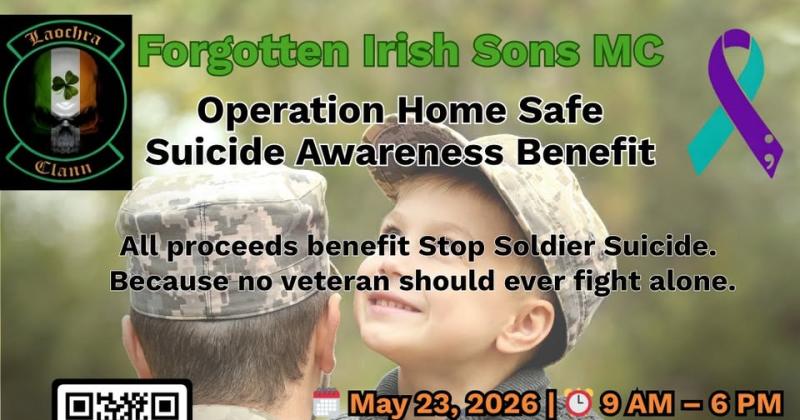 Forgotten Irish Sons MC Suicide Awareness Benefit