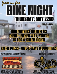 BIKE NIGHT w/ SHD 