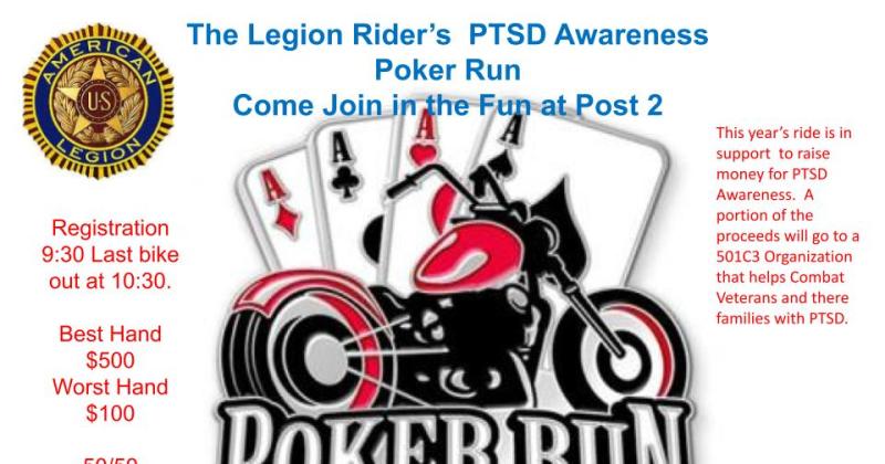 Legion Riders PTSD Awareness Poker Run