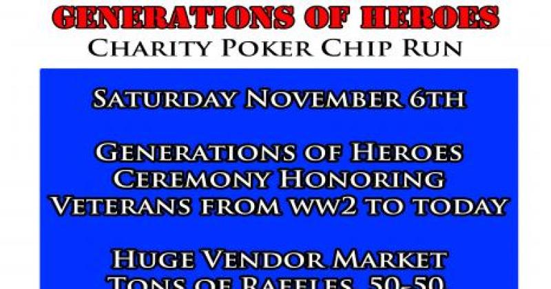 Generations of Heroes Poker Run